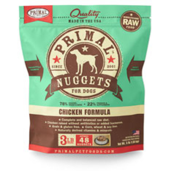 Primal Canine Chicken Formula 犬用急凍鮮肉- 雞配方 3lbs X 4 